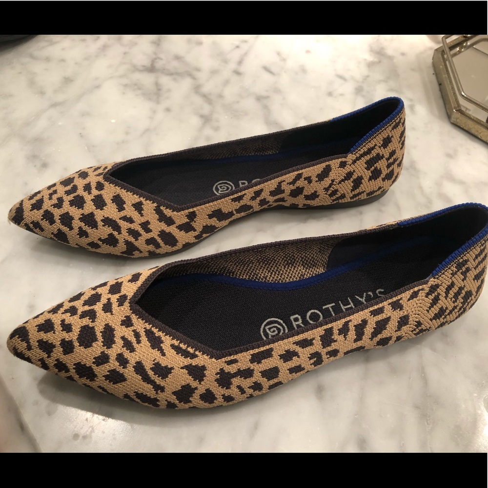 Rothy’s 7.5 leopard print! 🐆
